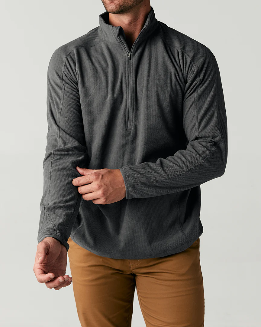 Waffle Fleece 1/4 Zip - Image 8