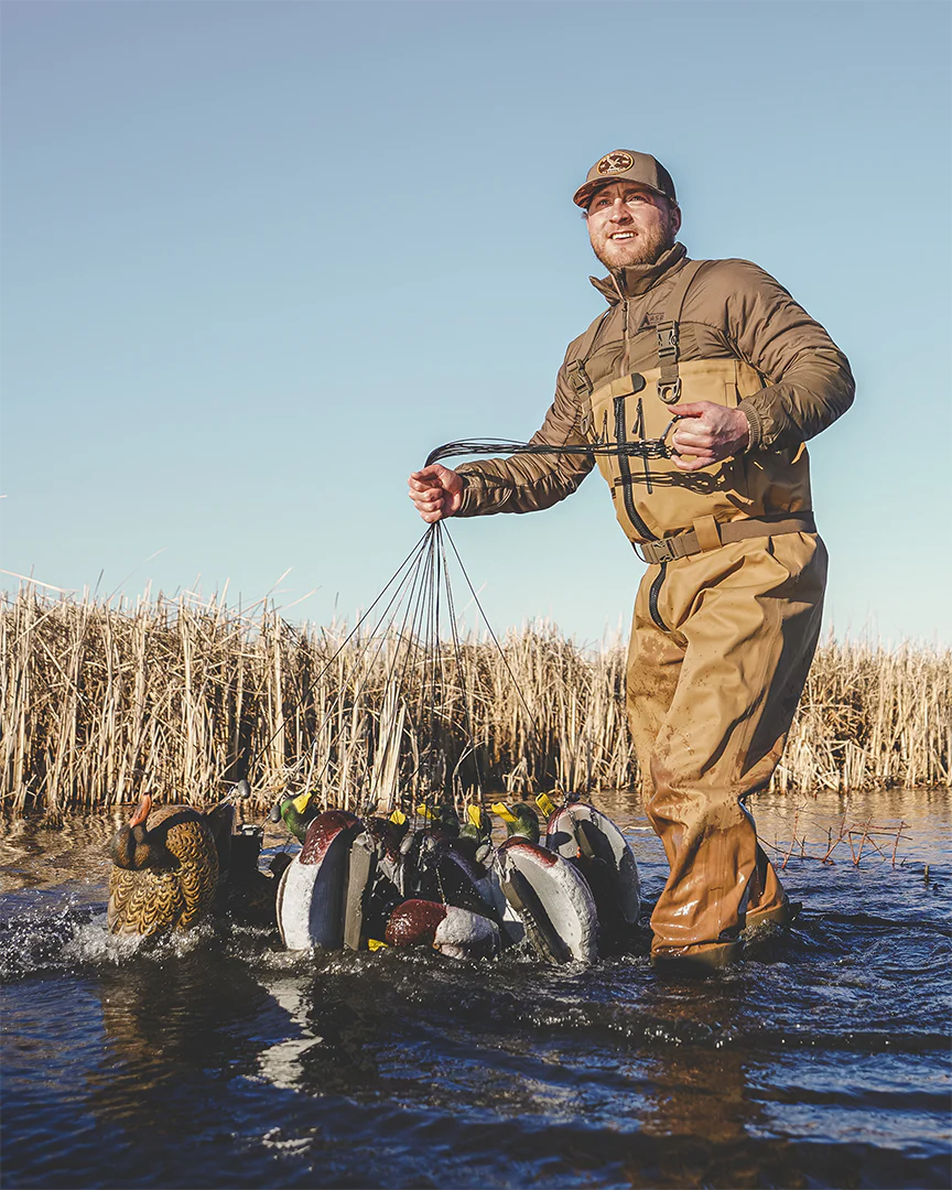 Black Label Elite Zipper Uninsulated Wader - Marsh Brown - Image 23