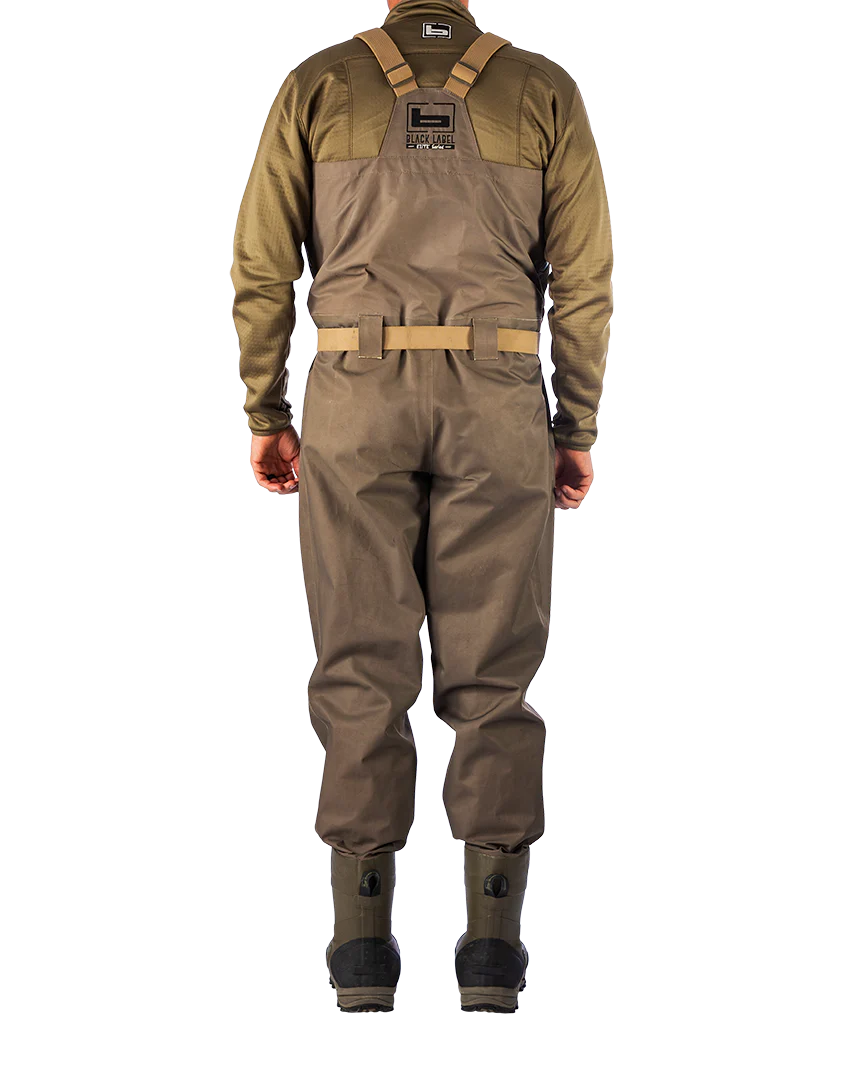 Black Label Elite Zipper Uninsulated Wader - Marsh Brown - Image 4