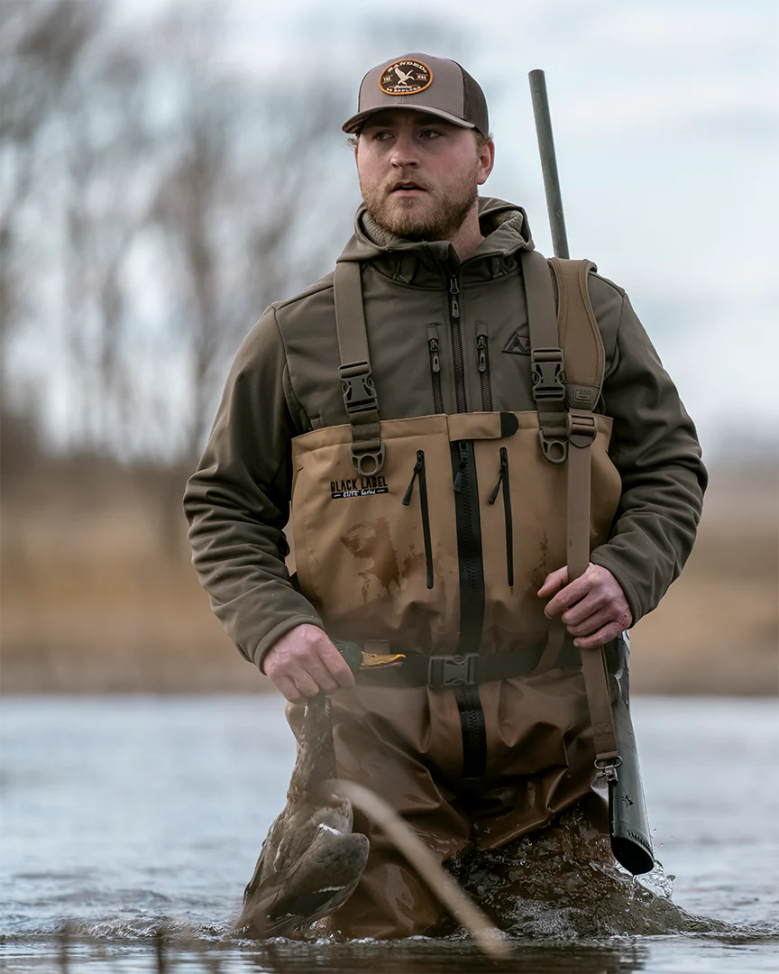 Black Label Elite Zipper Uninsulated Wader - Prairie - Image 12