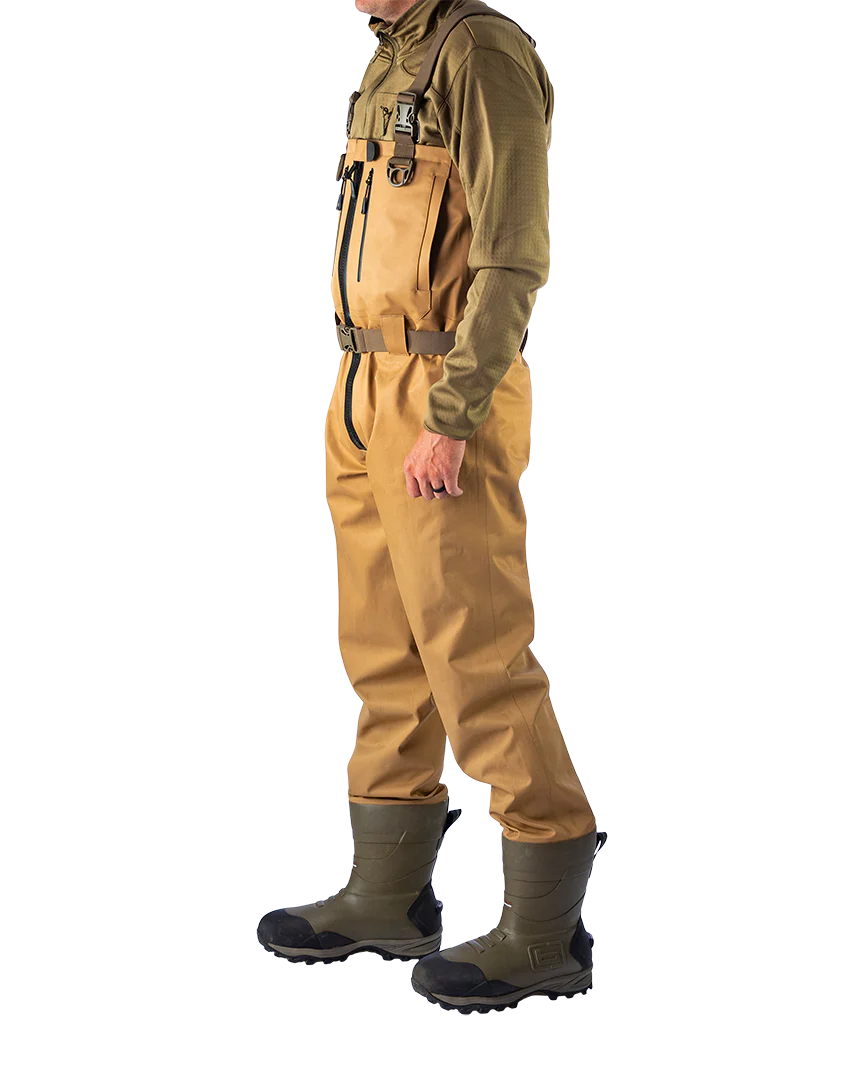 Black Label Elite Zipper Uninsulated Wader - Prairie - Image 3