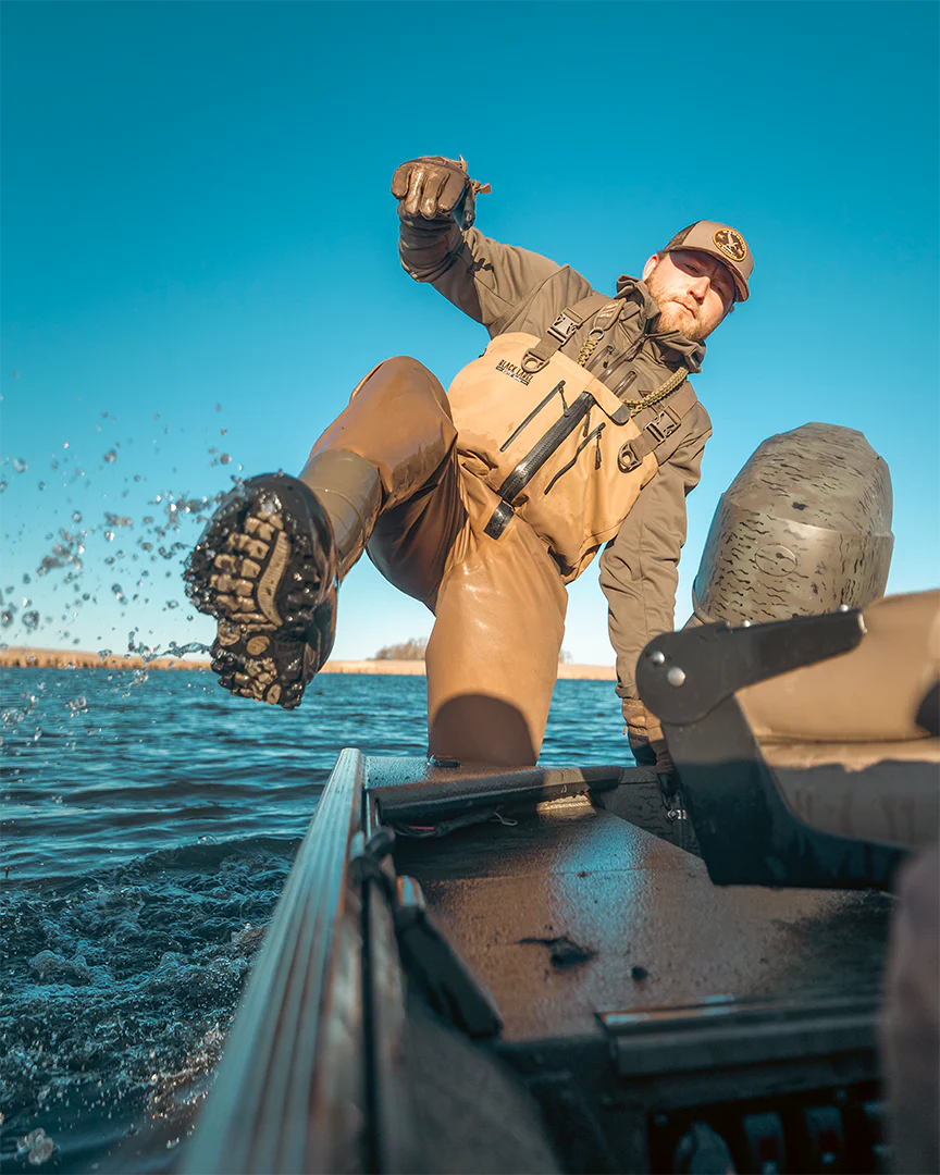 Black Label Elite Zipper Uninsulated Wader - Prairie - Image 9