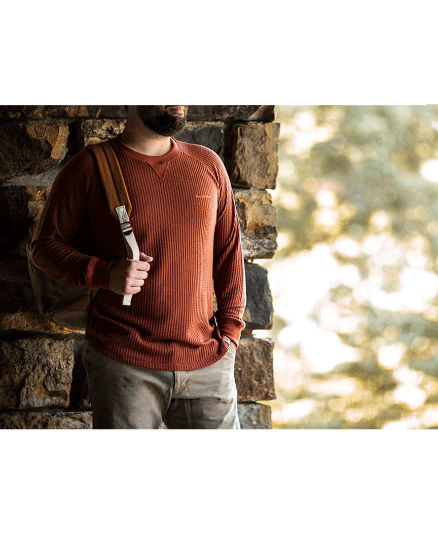 Grey Cliff Waffle Long-Sleeve Top - Image 6